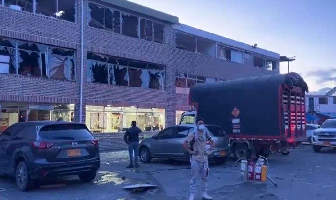 Explosión en la fábrica de pirotécnicos El Vaquero