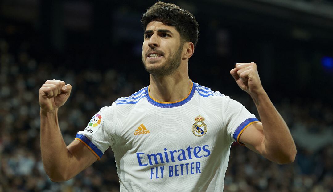 Marco Asensio podría disputar el primer partido del 2022 con el Real Madrid.