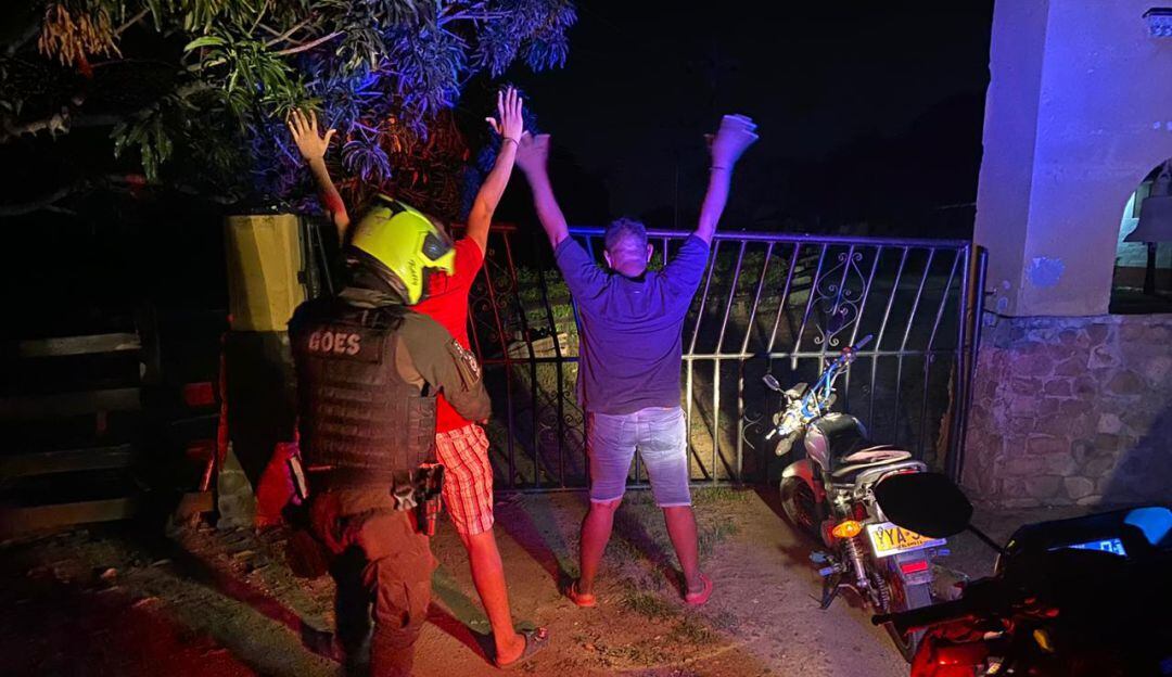 Operativos de la Policía en los municipios del Atlántico.