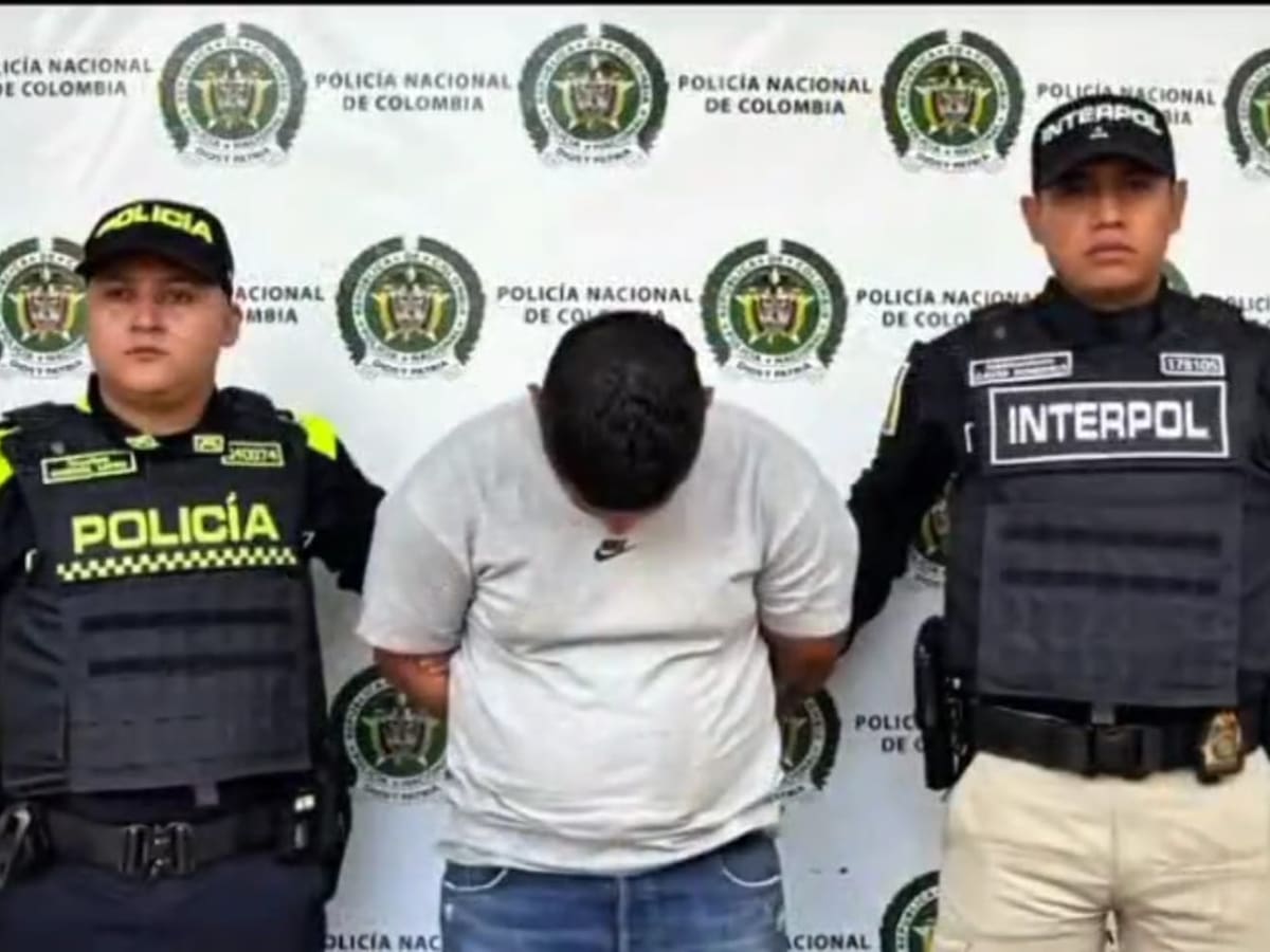 En Quindío, Policía capturó 2 hombres con circular roja de Interpol solicitados en Argentina y Chile