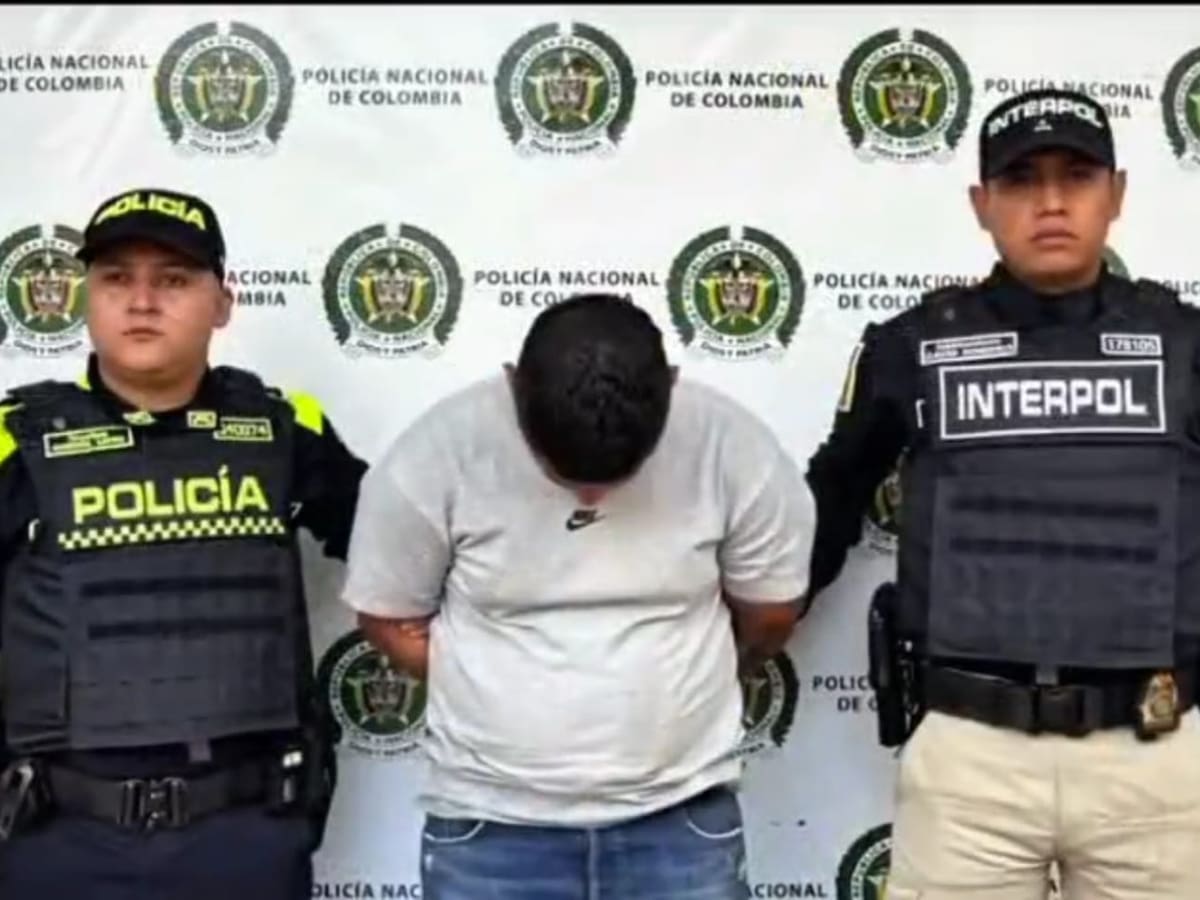 En Quindío, Policía capturó 2 hombres con circular roja de Interpol solicitados en Argentina y Chile