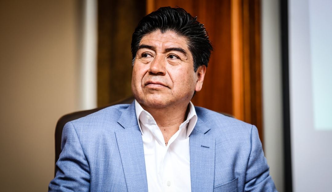 El alcalde de Quito, Jorge Yunda