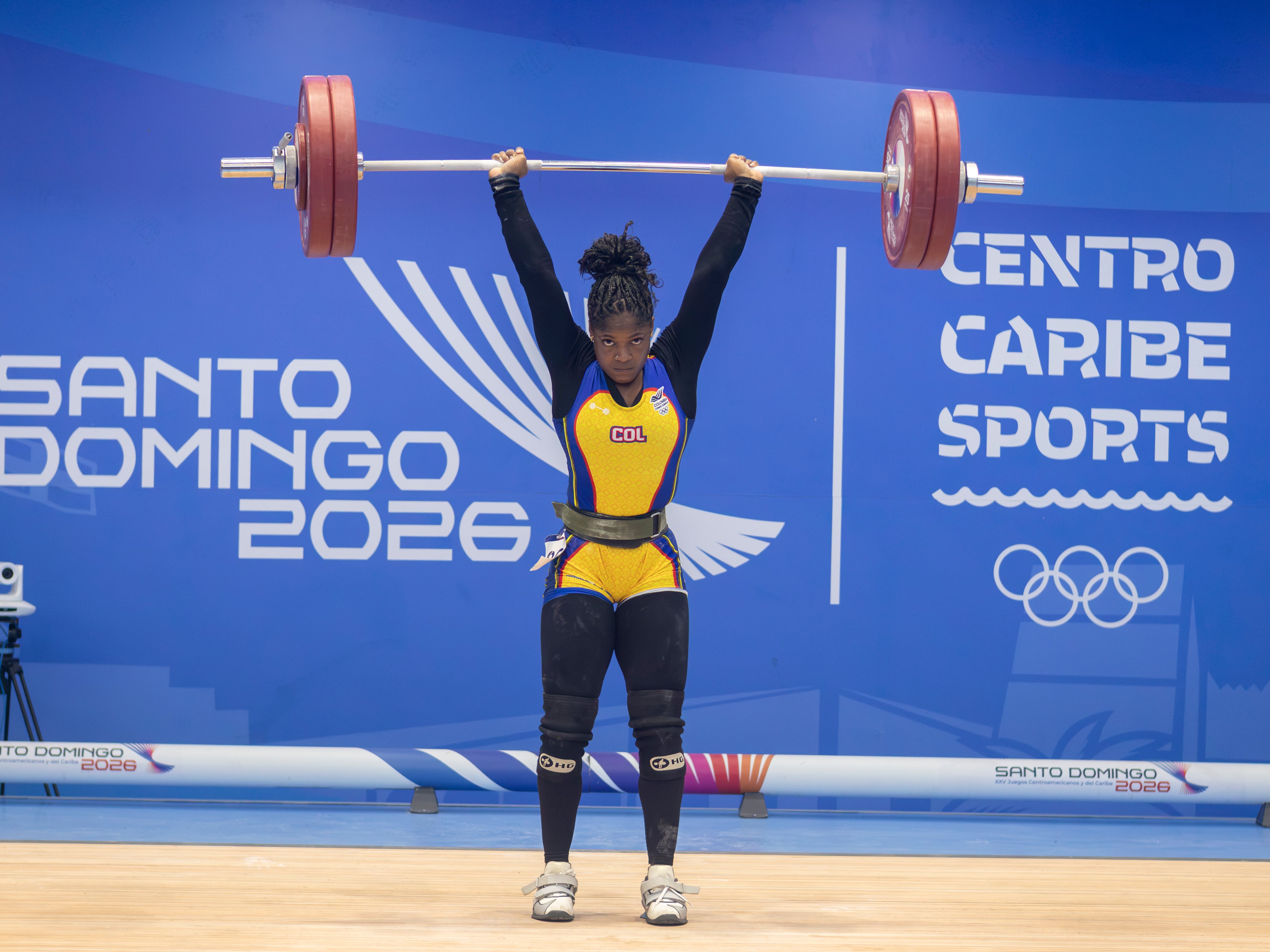 Levantamiento de pesas,   Juegos Centroamericanos y del Caribe 2026 - Tomada de:  Página web Juegos Centroamericanos y del Caribe 2026
