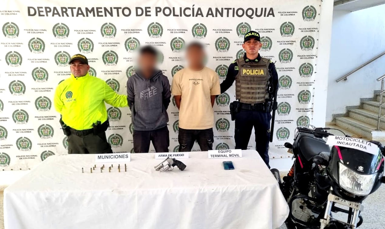 Foto: Policía de Antioquia