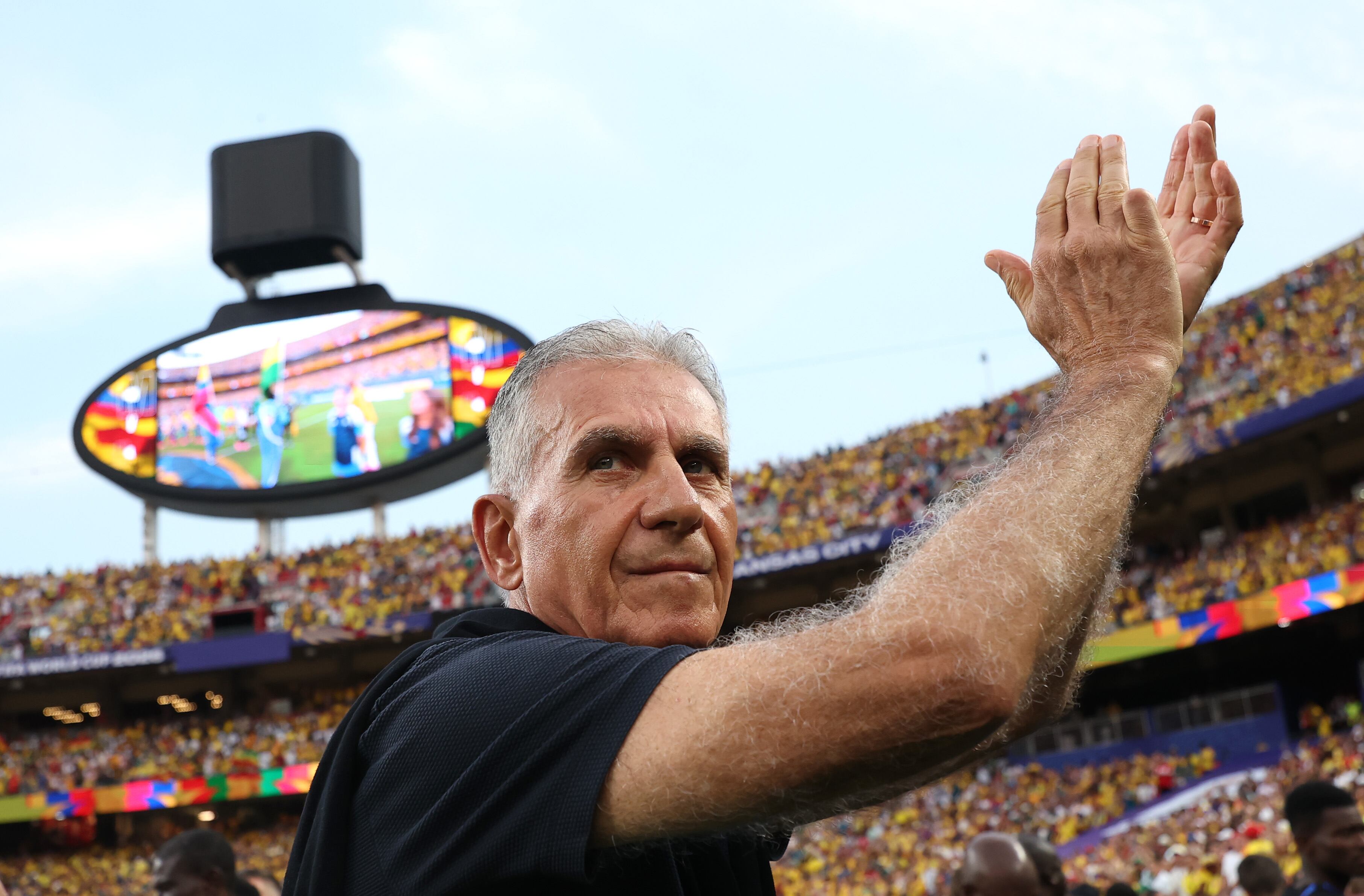 Carlos Queiroz partido Ghana vs. Colombia - Getty Images