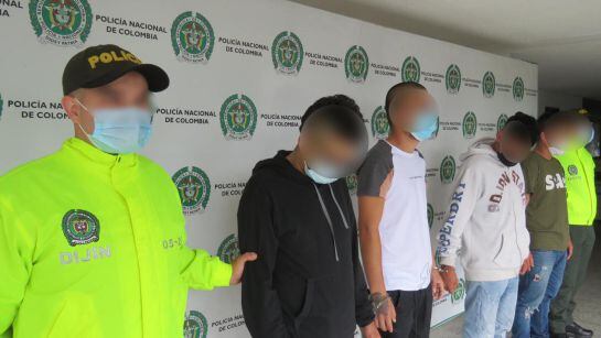 Cuatro capturados por presunta participación en hechos vandálicos en Popayán.