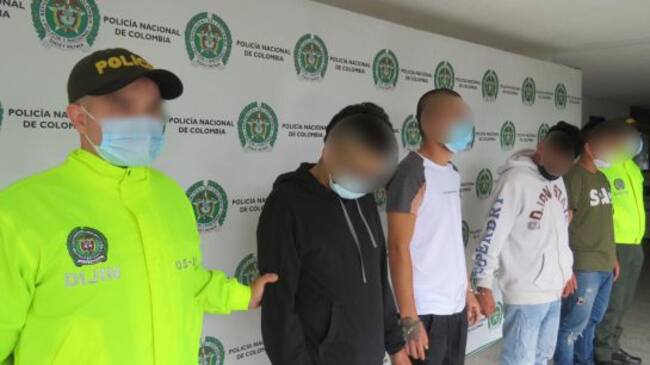 Cuatro capturados por presunta participación en hechos vandálicos en Popayán.