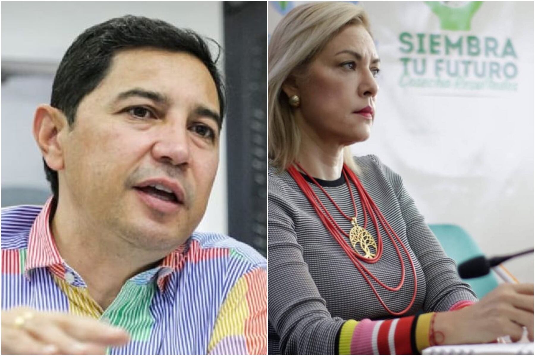 Alcalde de Ibagué y Directora de Cortolim