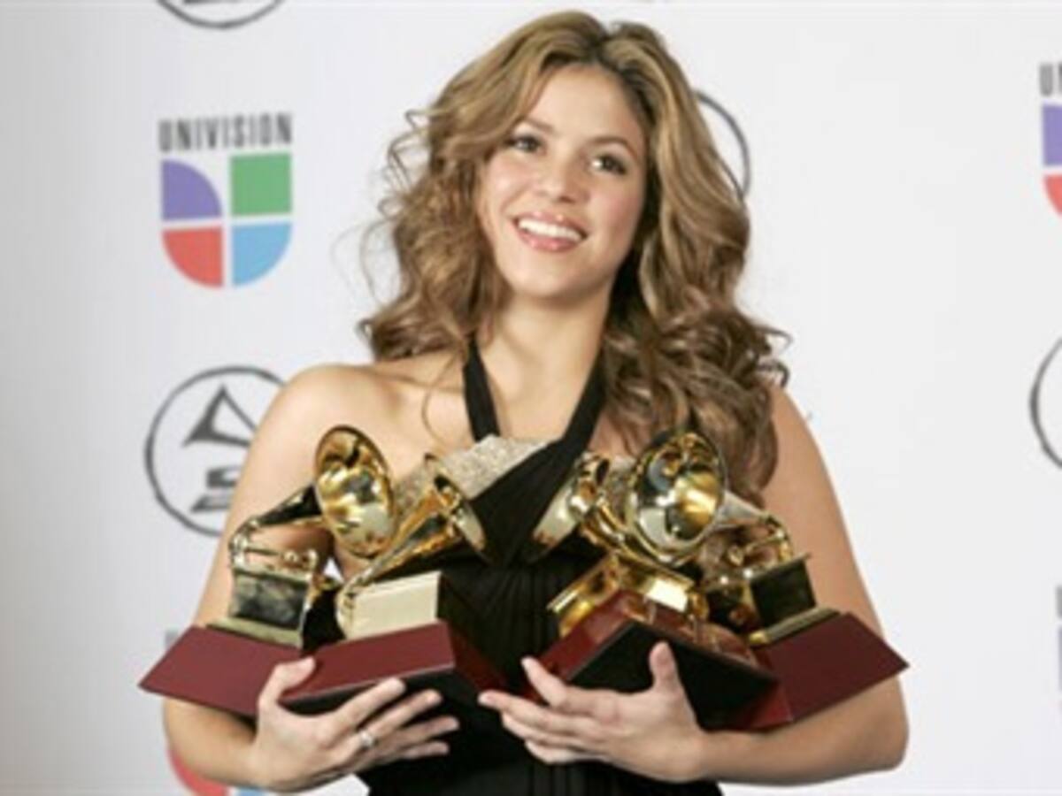 Premios Grammy nombrarán a Shakira 'Personaje del Año'