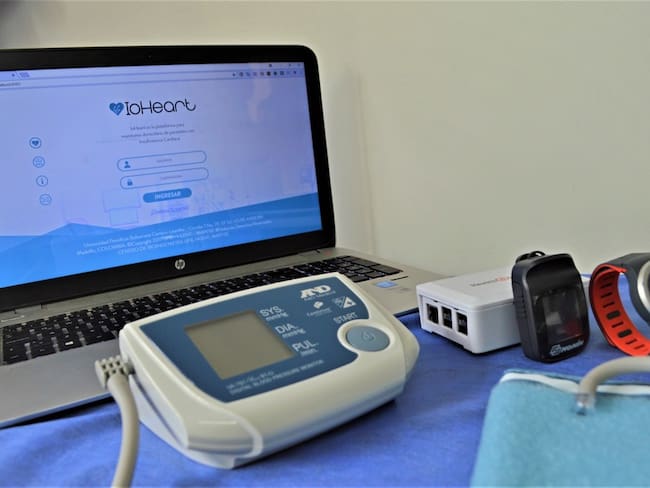 El dispositivo fue creado con el propósito de fortalecer el programa de Falla Cardiaca del Hospital San Vicente Fundación. | Foto: Universidad Pontificia Bolivariana