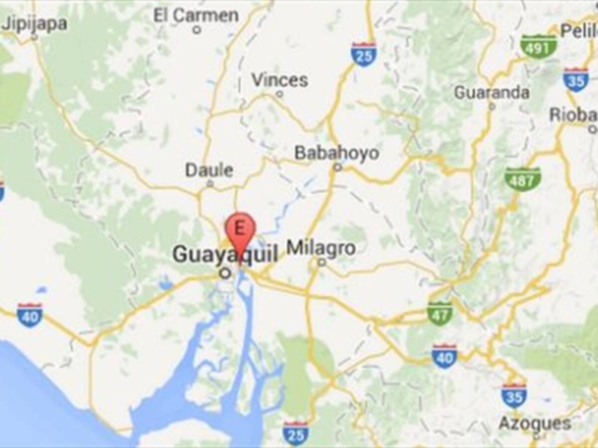 Fuerte sismo sacude la zona costera de Ecuador