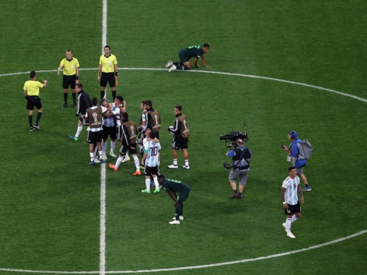 Las mejores imágenes de la apasionante victoria de Argentina ante Nigeria