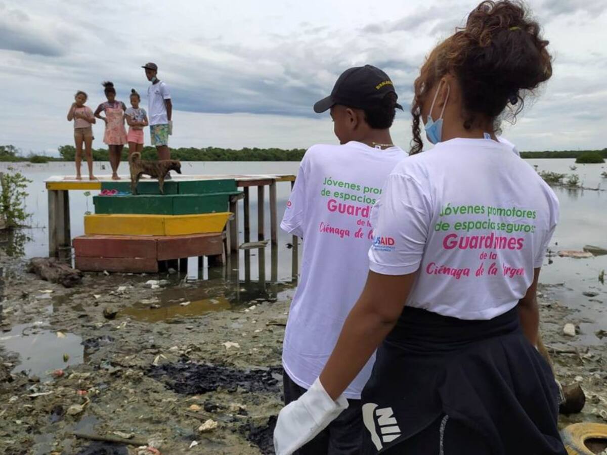 Guardianes ambientales buscan transformar la Ciénaga de la Virgen