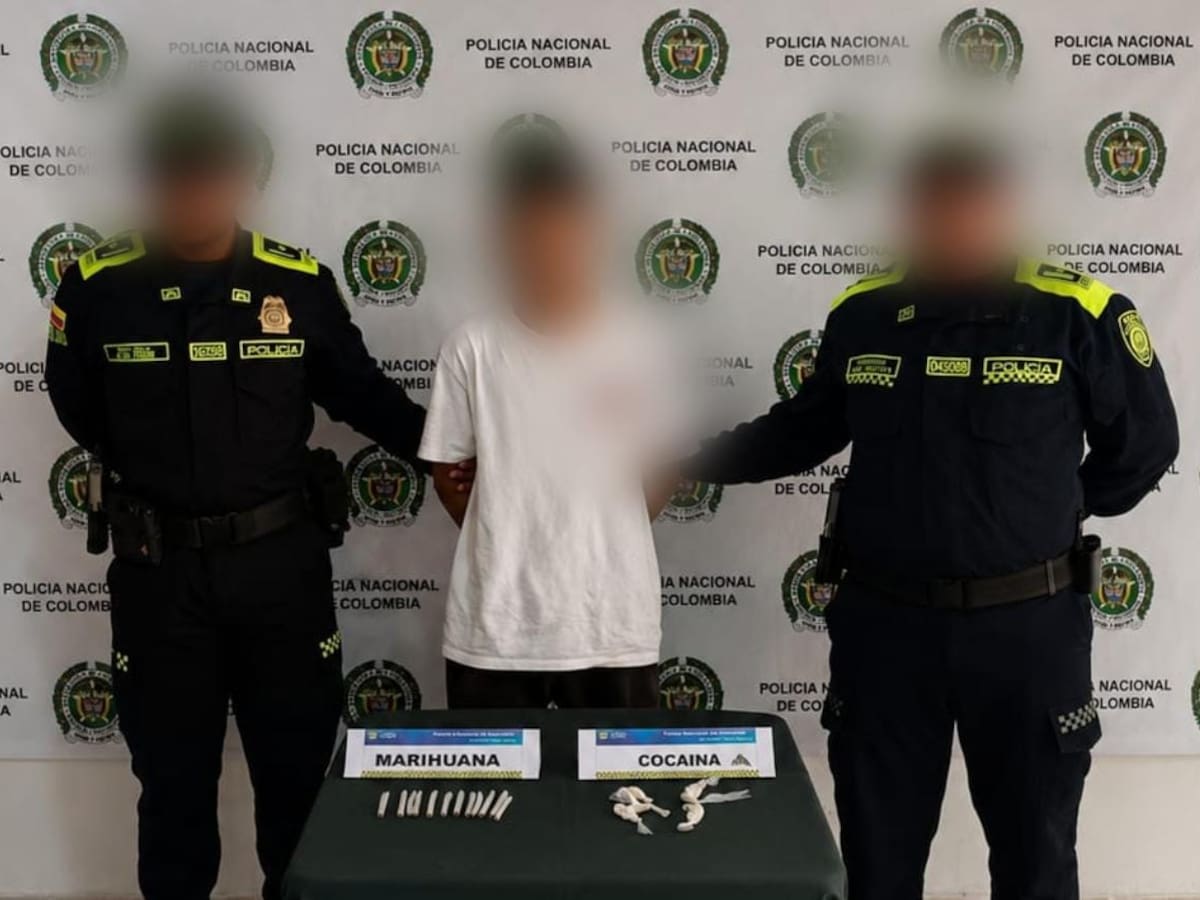 Incautan dosis de marihuana y cocaína en Magangué: hay un capturado