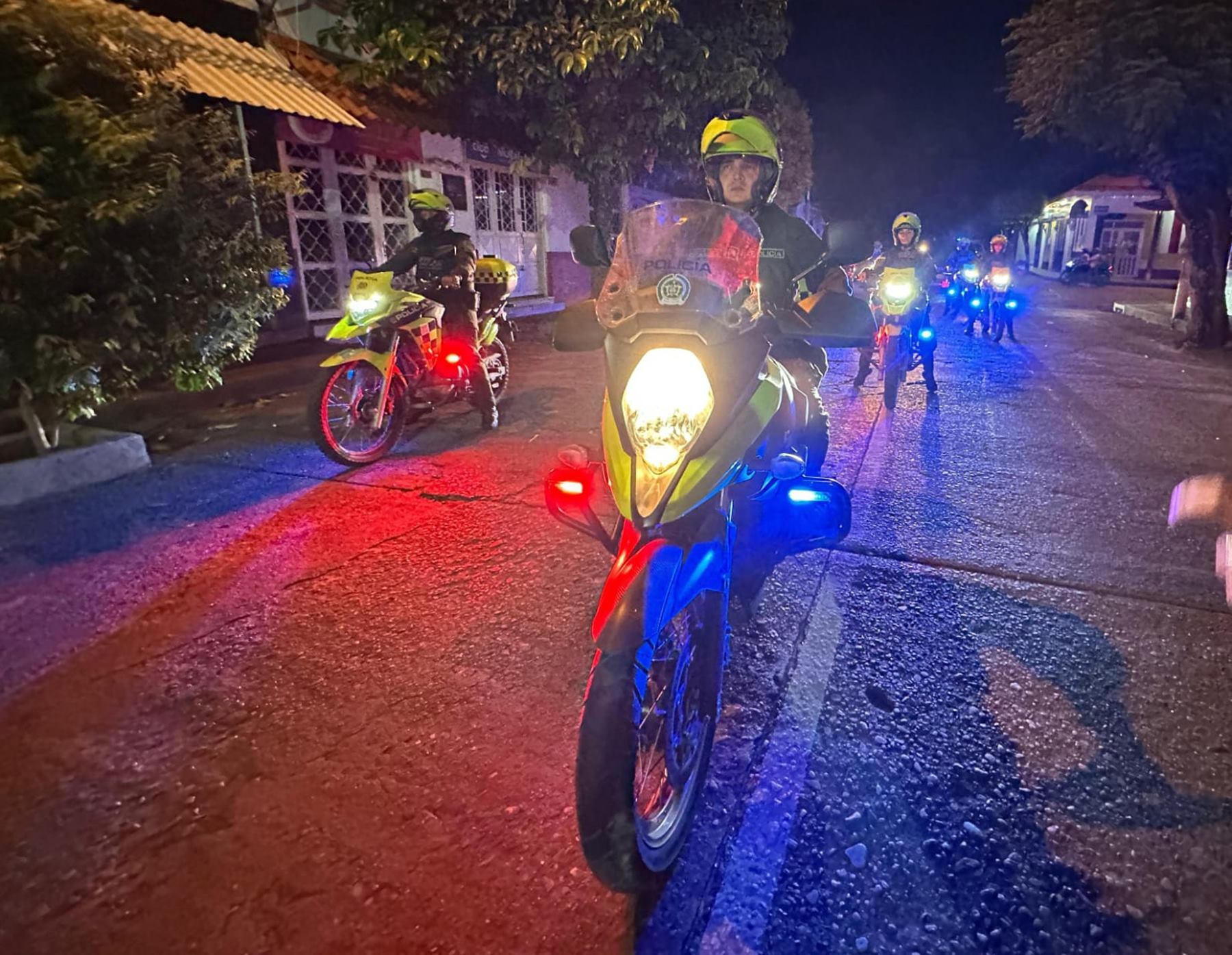 Policía en el Tolima