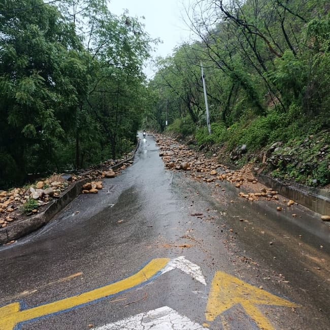 Emergencias en Cúcuta por lluvias. / Foto: Alcaldía de Cúcuta.