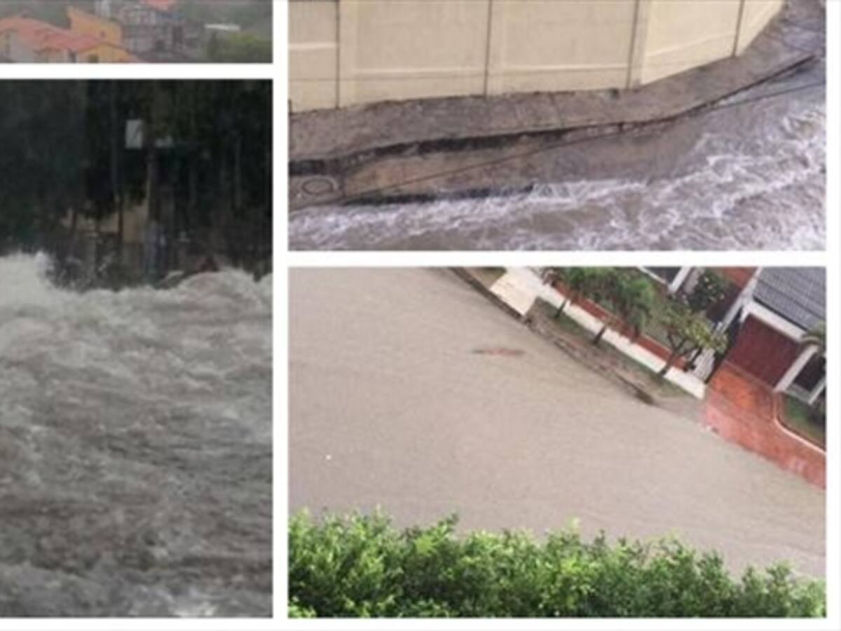 150 viviendas afectadas por fuerte aguacero en Barranquilla
