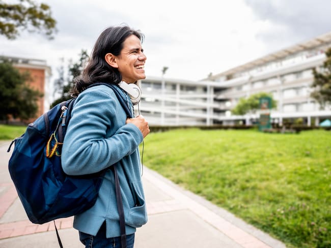 Estudiante colombiano en la Universidad pública en el país (Getty Images)