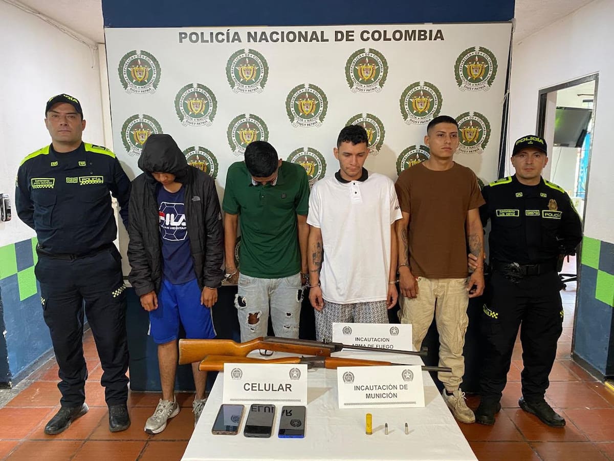 Desarticulan la banda “Los Caramelos” dedicada al robo de motocicletas en Cundinamarca