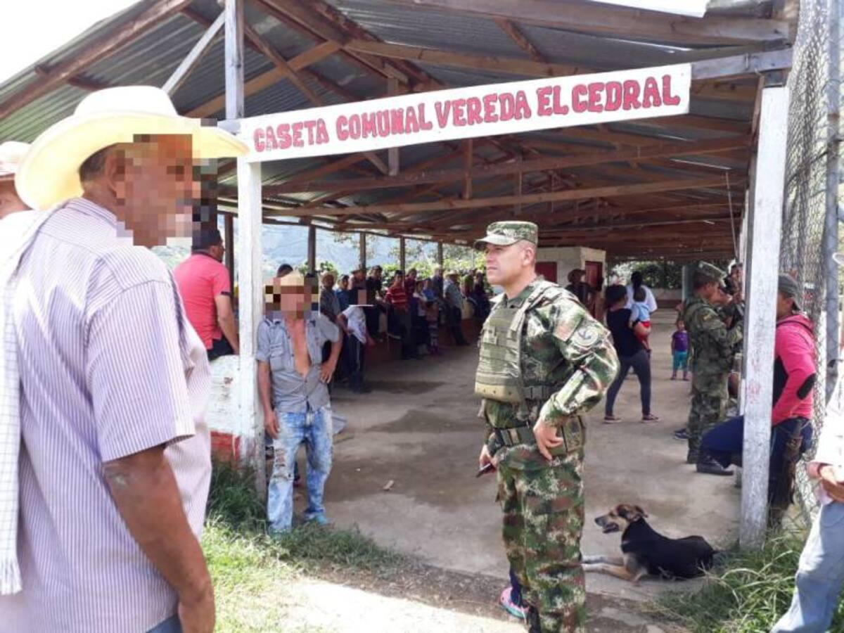 En Ituango no hubo desplazamiento, pero sí movilización: Ejército