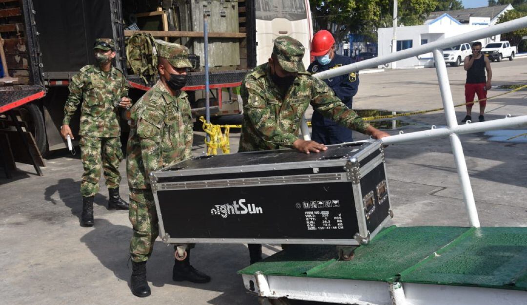 El Circo Militar Colombia zarpará en el ARC Malpelo desde Cartagena