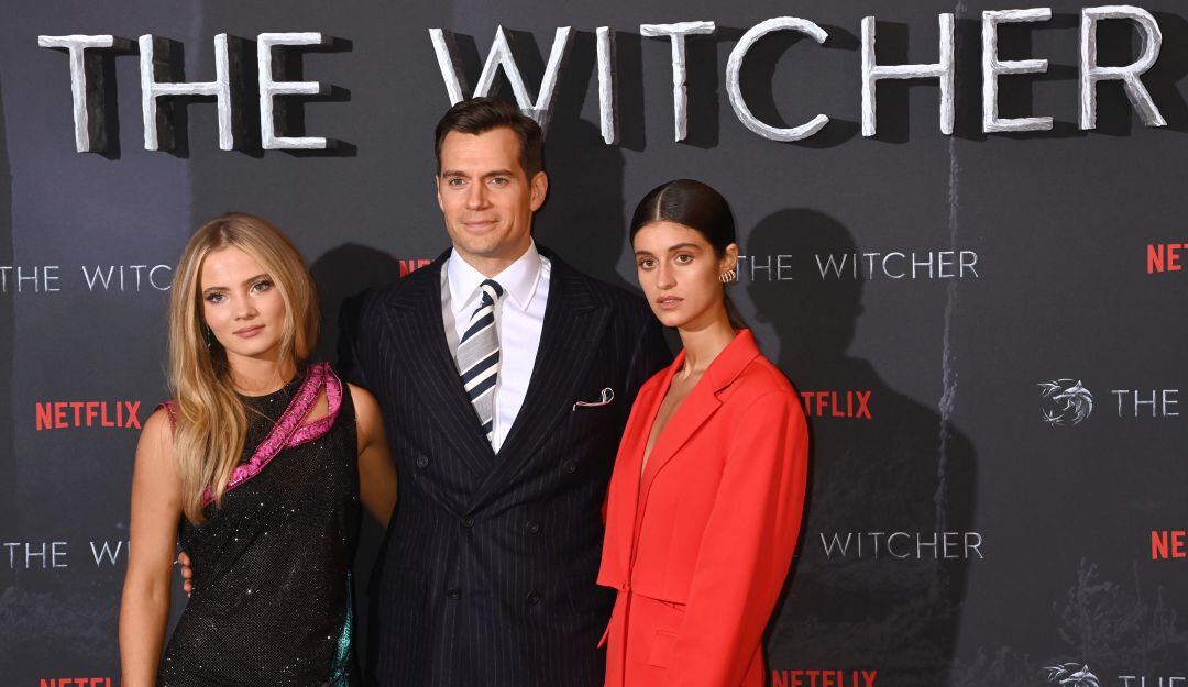 Freya Allan, Anya Chalotra, Henry Cavill