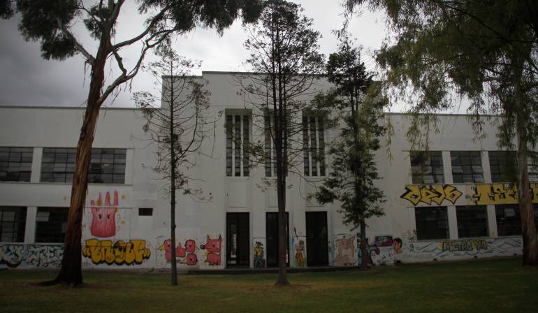 El edificio de Bellas Artes de la Universidad Nacional.