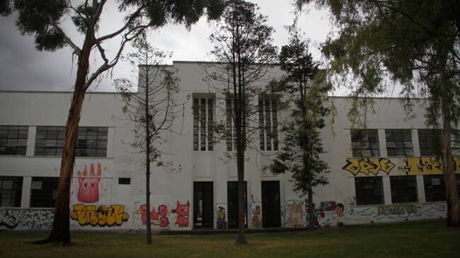 El edificio de Bellas Artes de la Universidad Nacional.