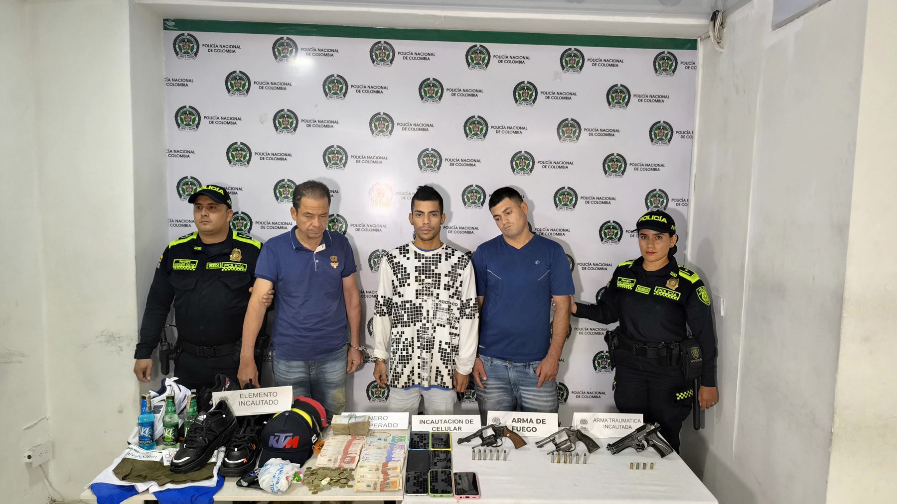 Personas capturas por el delito de hurto en Ibagué