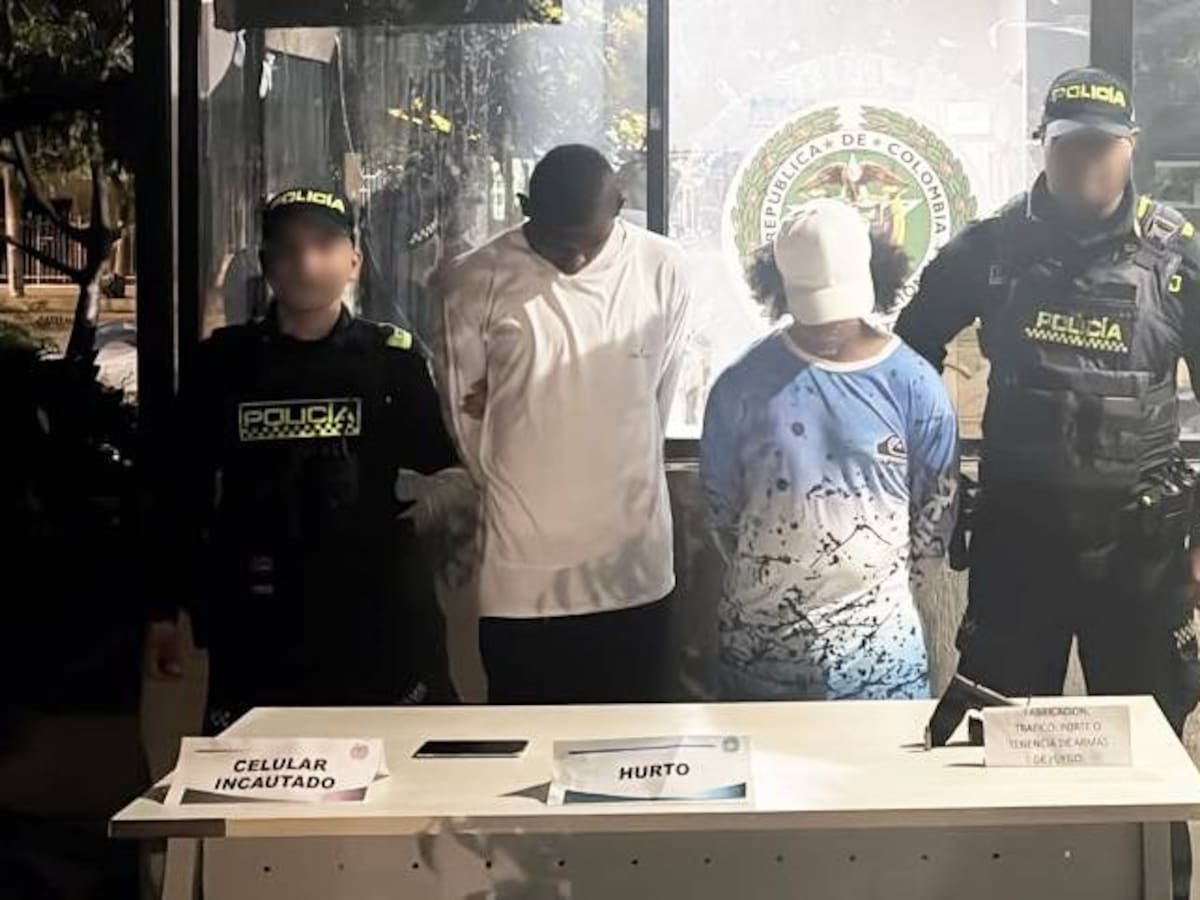 Policía reporta capturas de alias ‘Bob’ y ‘El Negrito’ en el barrio El Pozón