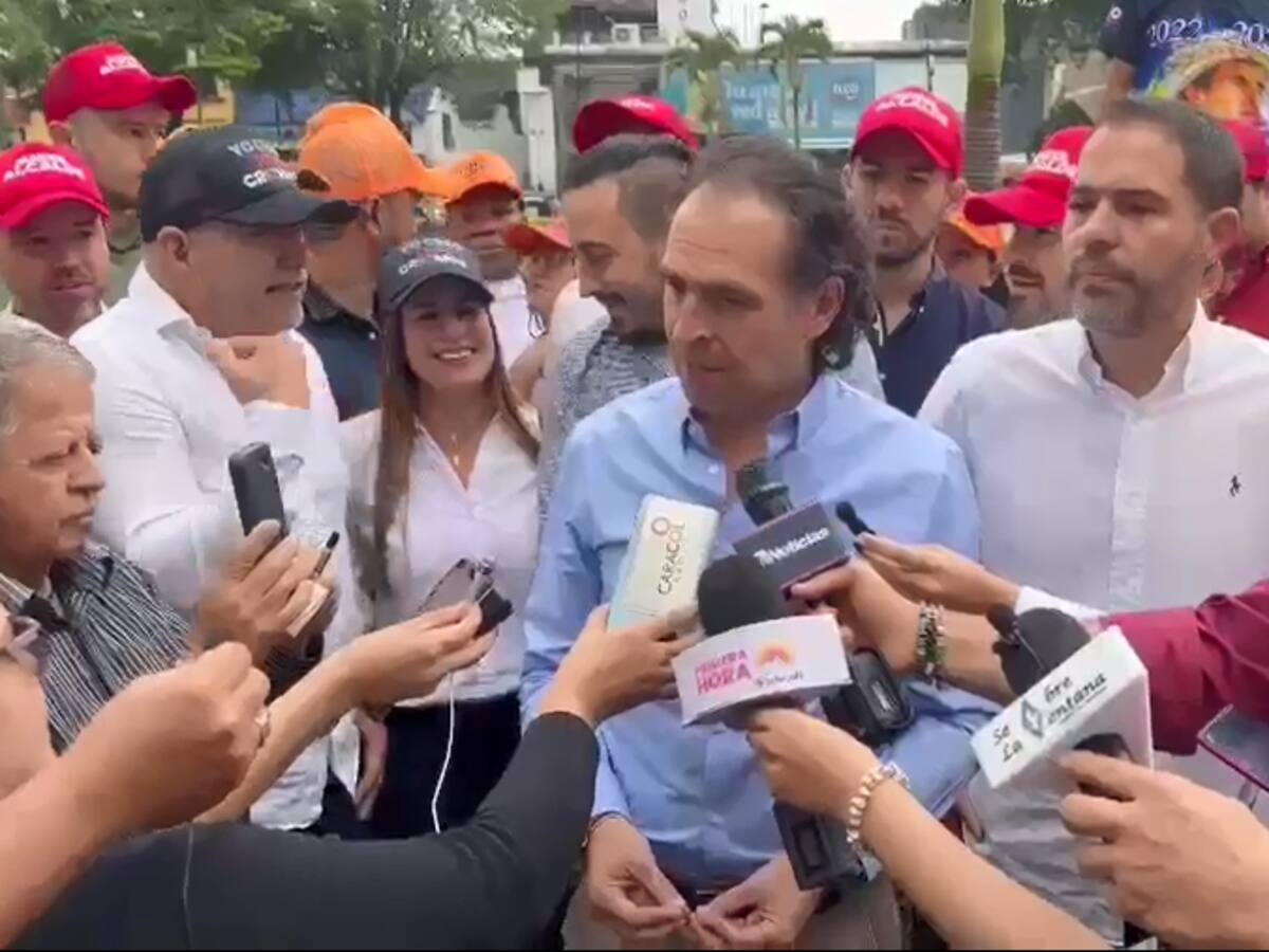 Federico Gutiérrez entregó avales del partido Creemos Colombia en Risaralda