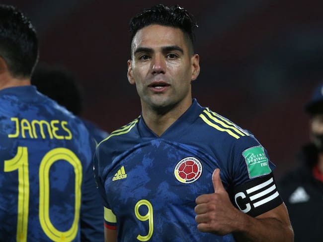 Falcao marcó su más reciente gol con la Selección Colombia en el duelo ante Chile en Santiago.