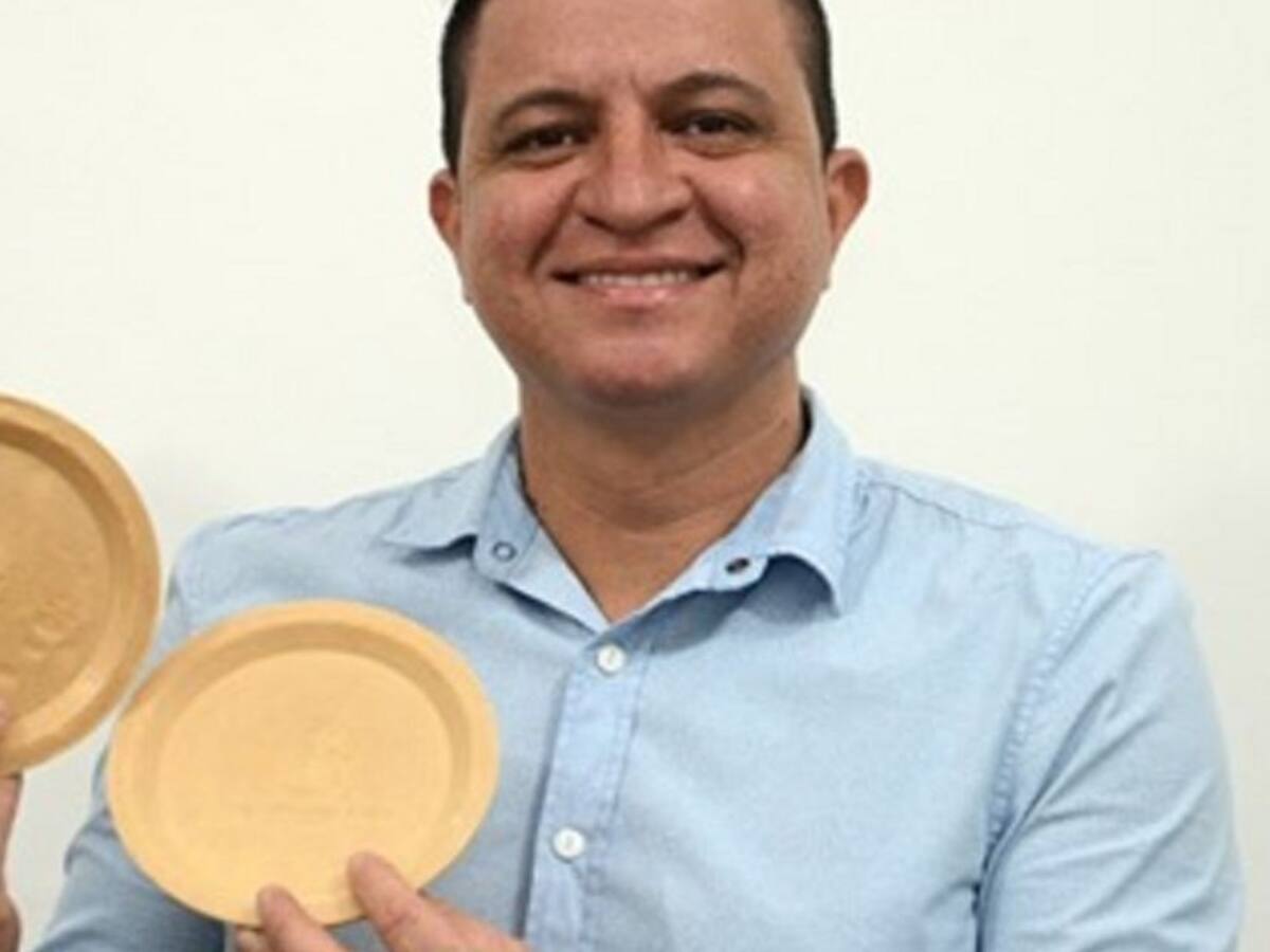 La creación de platos y vasos “desechables” que se pueden comer