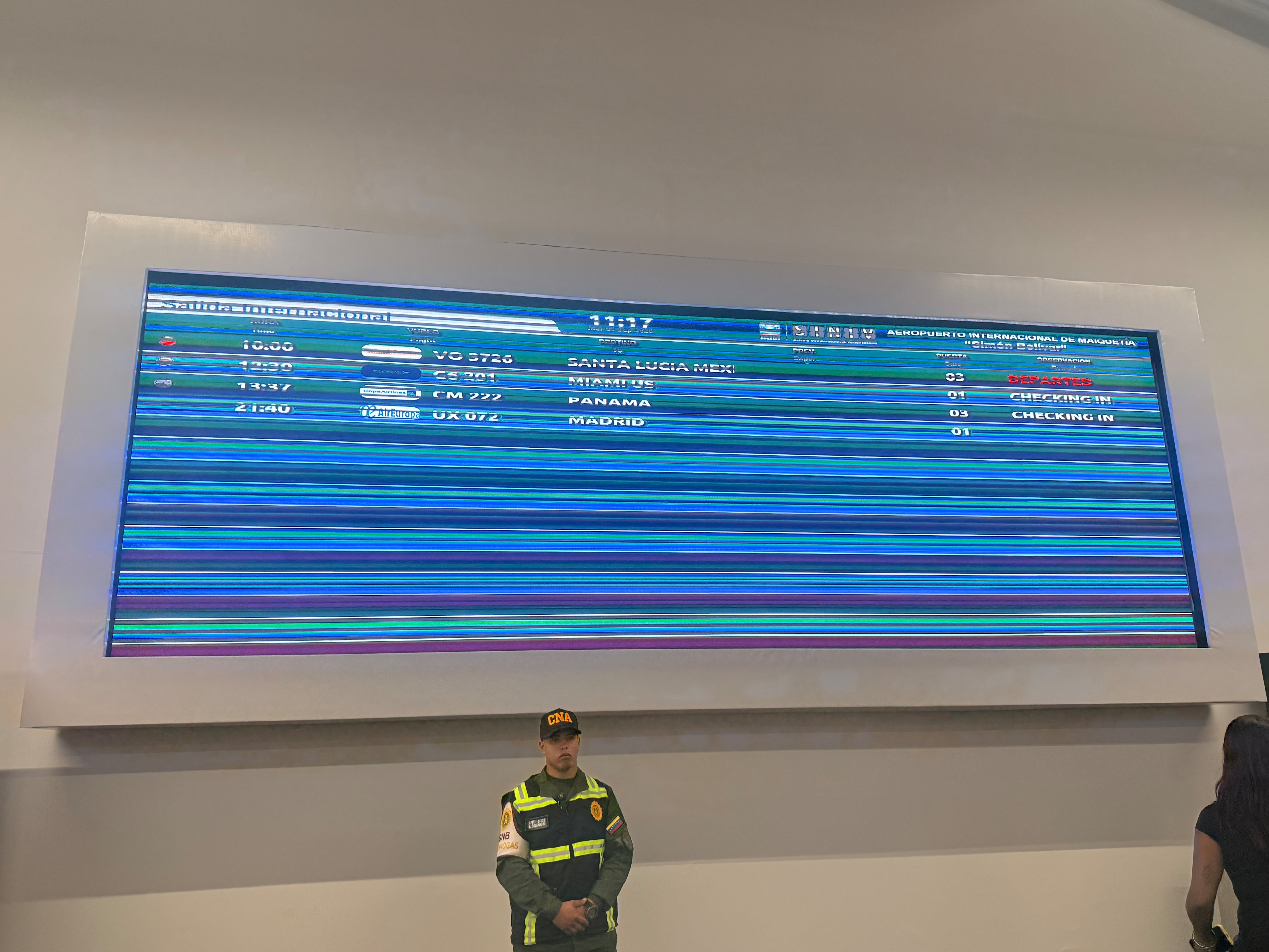 Principal aeropuerto internacional de Venezuela reactivó operaciones a 25% tras doble terremoto. Foto representativa