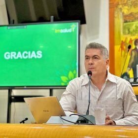 Gerente de Imsalud Javier Prieto / Foto Imsalud