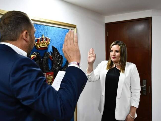 La secretaria de la Mujer de Tunja no estudió la Especialización en Juego y Desarrollo Socio Emocional. Foto | Alcaldía de Tunja