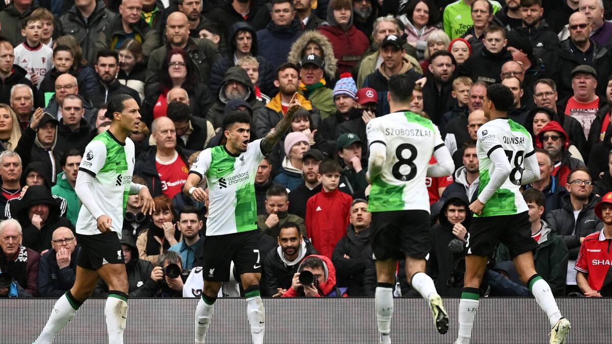 Video: Golazo de Luis Díaz con el Liverpool en el empate ante el Manchester United