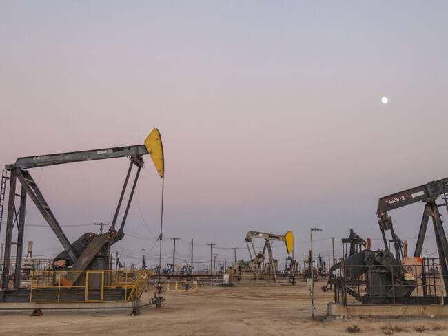 Proyecto de fracking activo en California, Estados Unidos. 