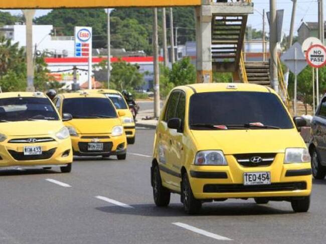 Nueva rotación del pico y placa para taxis en Cartagena
