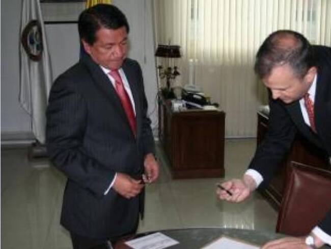 Jorge Armando Otálora y Alfonso Cajiao Cabrera quien será el Defensor del Pueblo encargado.