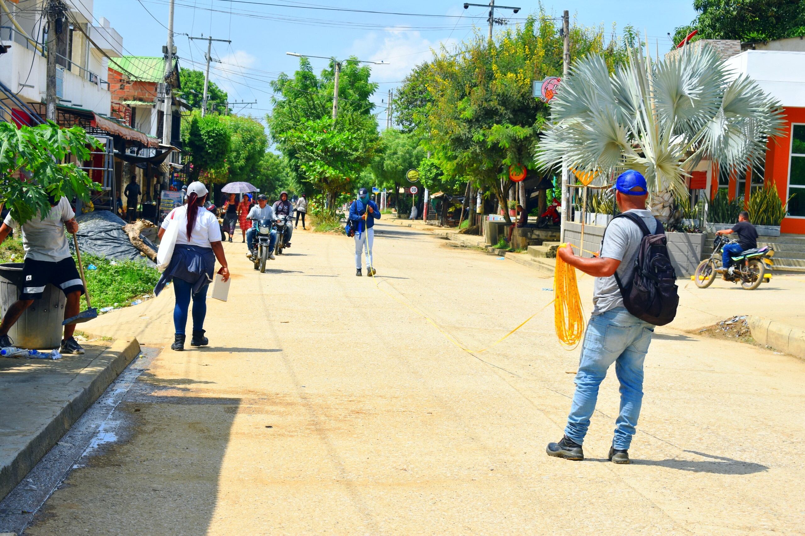 Aguas de Bolívar socializó obras de alcantarillado de San Juan Nepomuceno