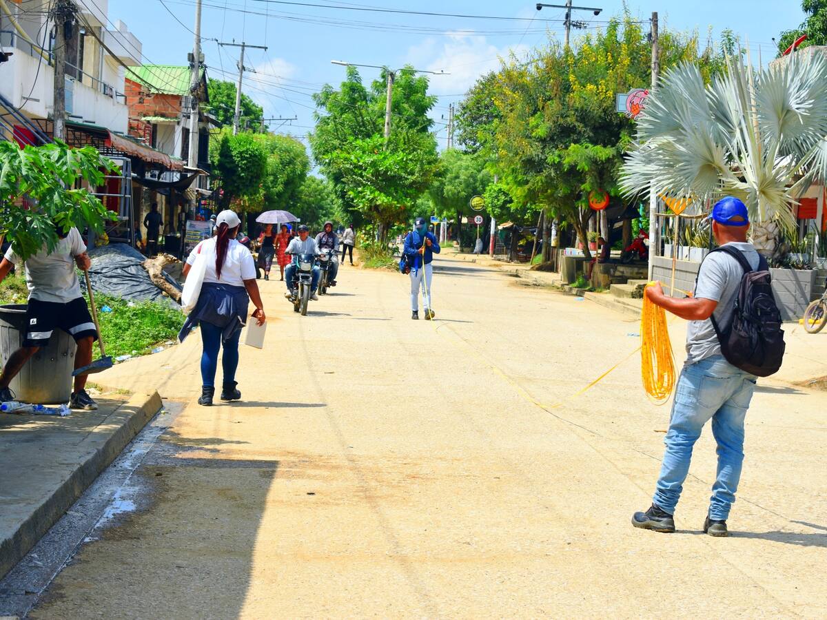 Aguas de Bolívar socializó obras de alcantarillado de San Juan Nepomuceno