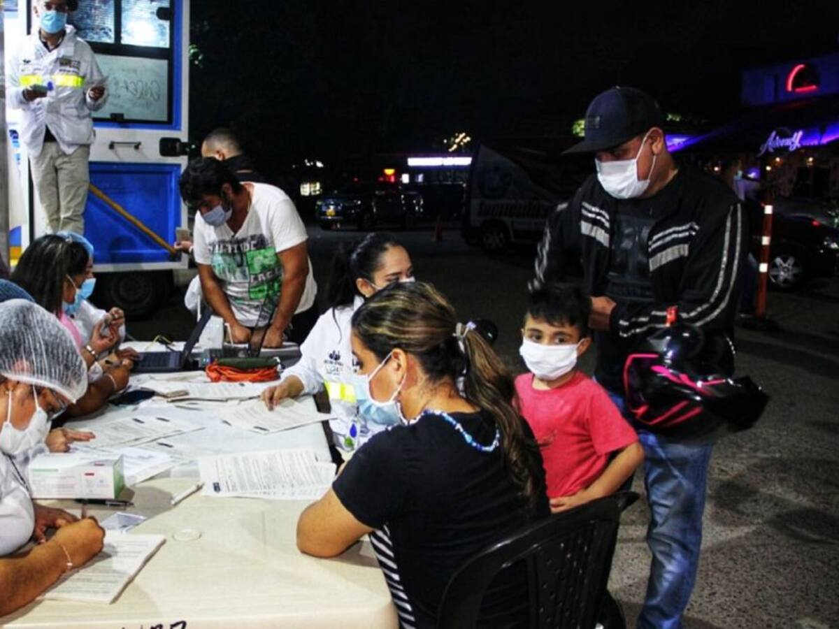 Inició plan piloto de vacunación nocturna en Cúcuta