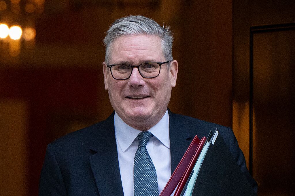 El primer ministro del Reino Unido, Sir Keir Starmer, en Londres, el 7 de enero de 2026. FOTO: Thomas Krych/Anadolu vía Getty Images