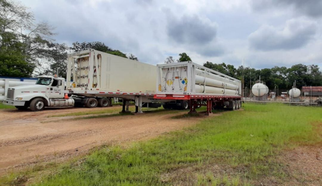 Trailer en el municipio de Granada, Meta