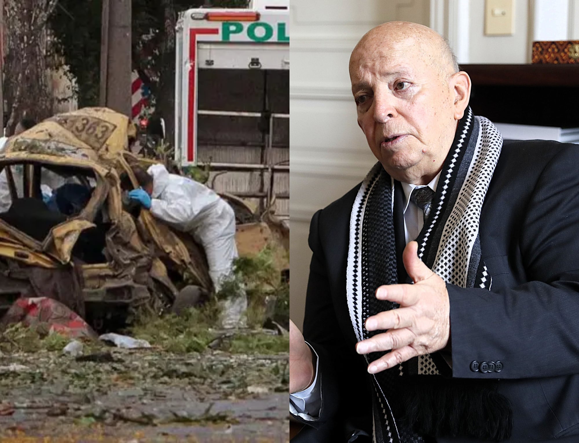 Atentado en Cali y Otty Patiño Consejero Comisionado de Paz | Fotos: GettyImages y Colprensa