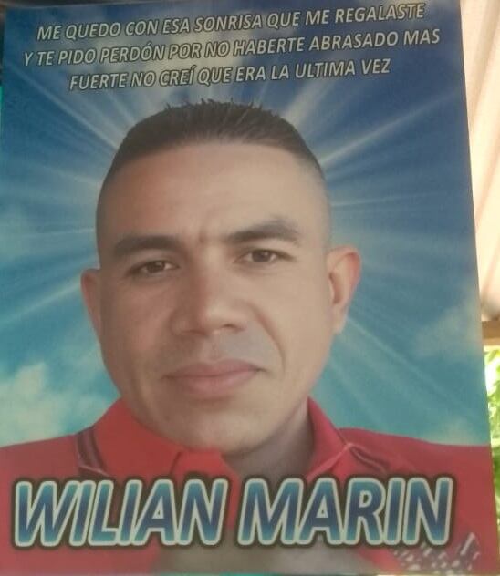 William Arnulfo Marín Amaya asesinado en El Bagre- foto cortesía
