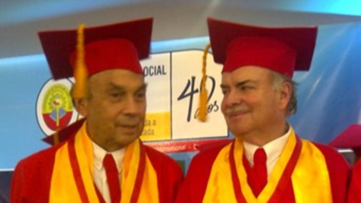 Doctorado Honoris Causa para Hernán Peláez e Iván Mejía