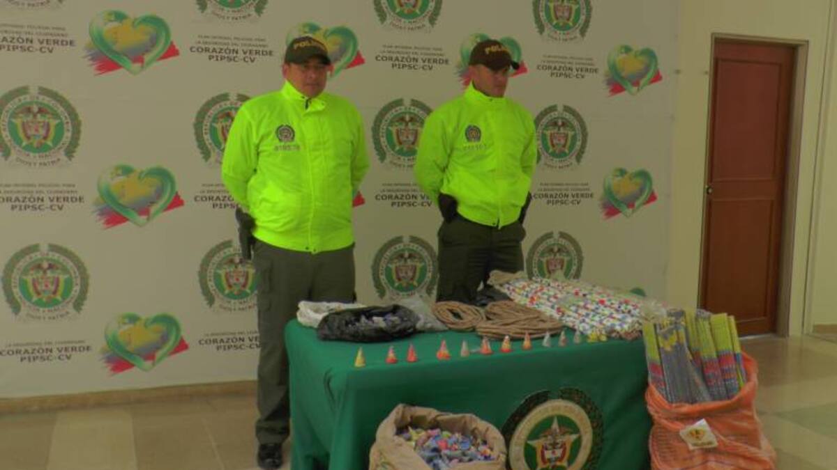 18 comparendos impartió la policía del Quindío por utilización indebida de pólvora en Armenia