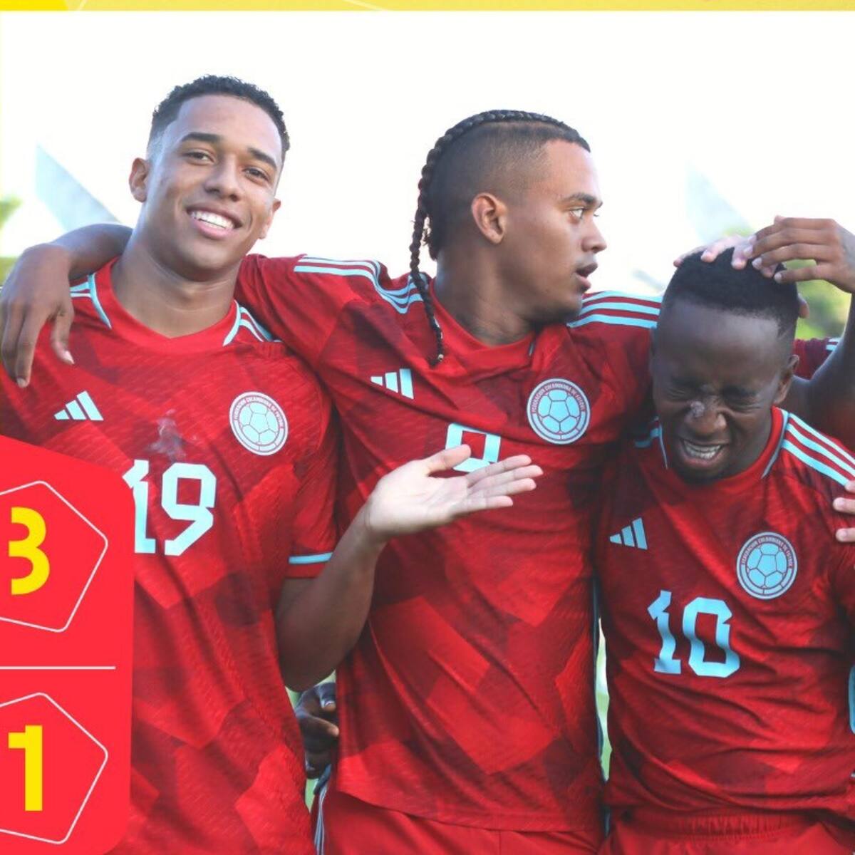 La Selección Colombia Sub-23 cierra el año con victoria sobre Perú